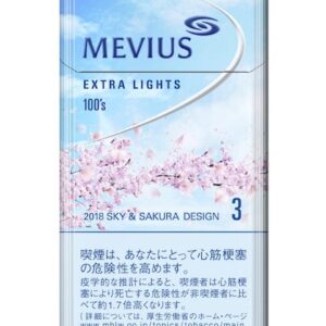 Сигареты Mevius Sky & Sakura 100's Extra Lights Сигареты Mevius Sky & Sakura 100's Extra Lights