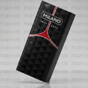Milano Tech Lock Black  | Милано Тек чёрный